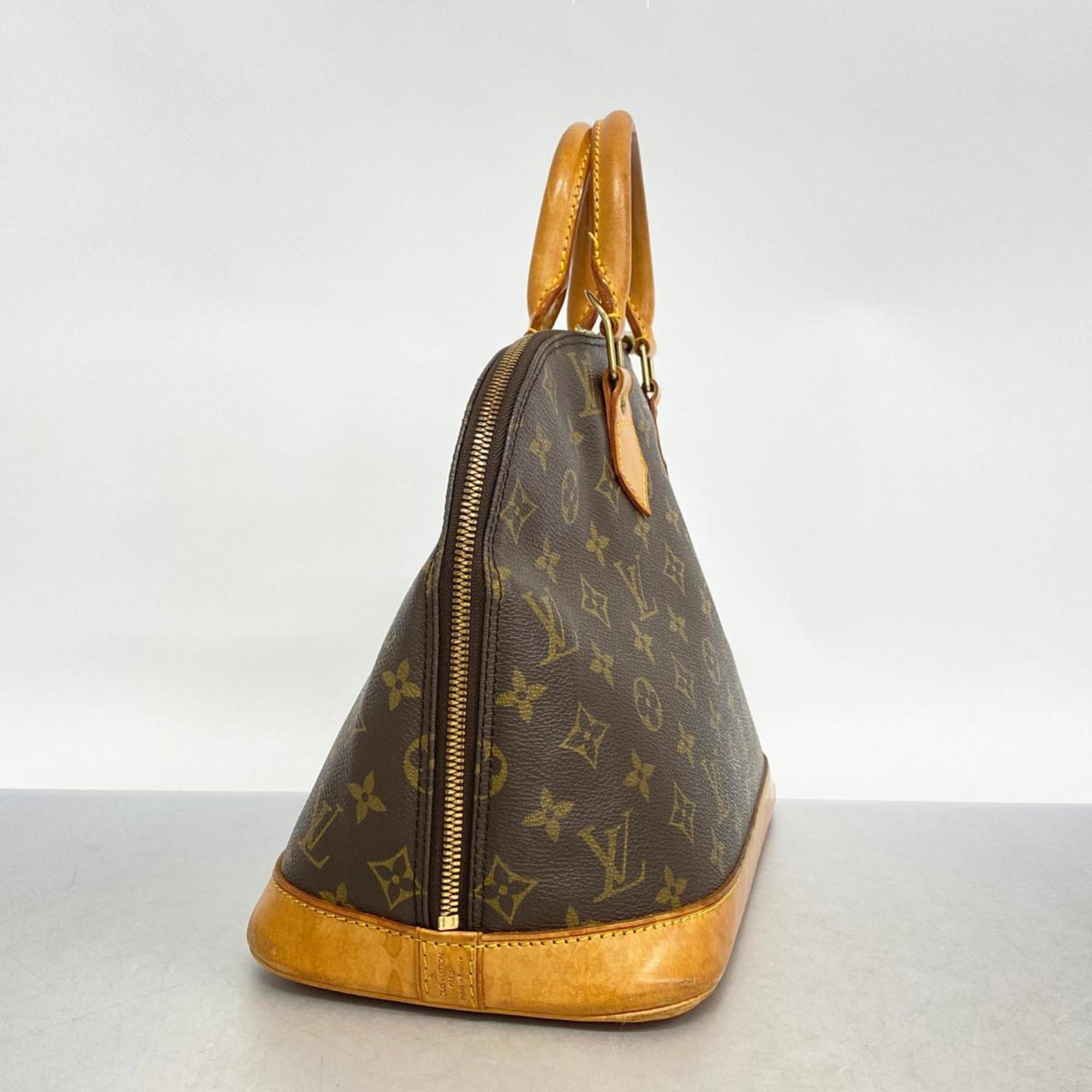 Louis Vuitton handbag Monogram Alma M51130 Brown ladies