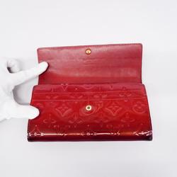 Louis Vuitton Long Wallet Vernis Portefeuille Sarah M93530 Pomme d'Amour Ladies