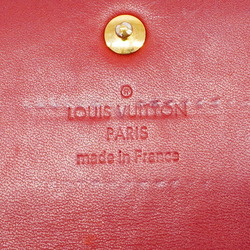 Louis Vuitton Long Wallet Vernis Portefeuille Sarah M93530 Pomme d'Amour Ladies