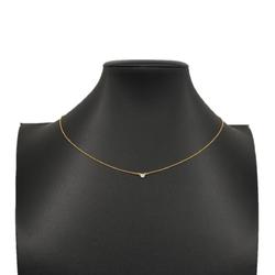 Tiffany Necklace by the Yard 1PD Diamond K18YG Yellow Gold Women's