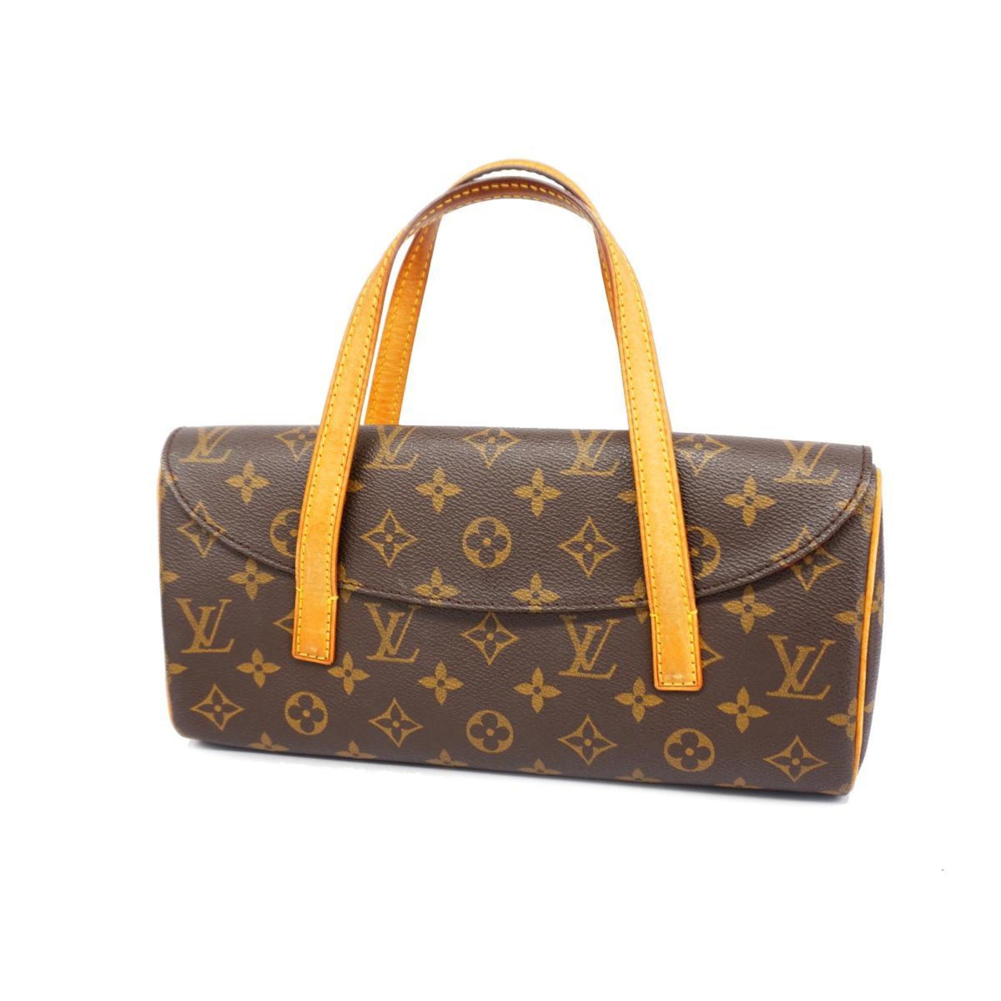 Louis Vuitton Handbag Monogram Sonatine M51902 Brown Ladies