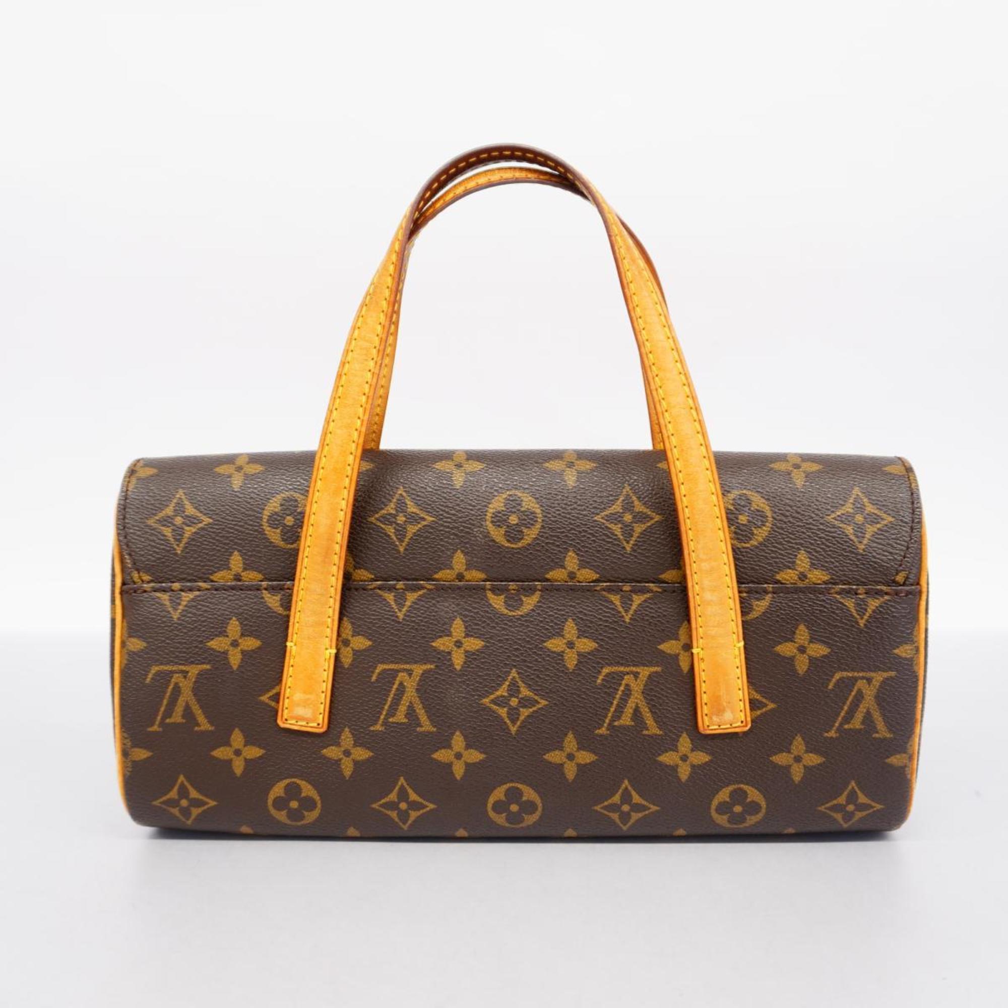 Louis Vuitton Handbag Monogram Sonatine M51902 Brown Ladies