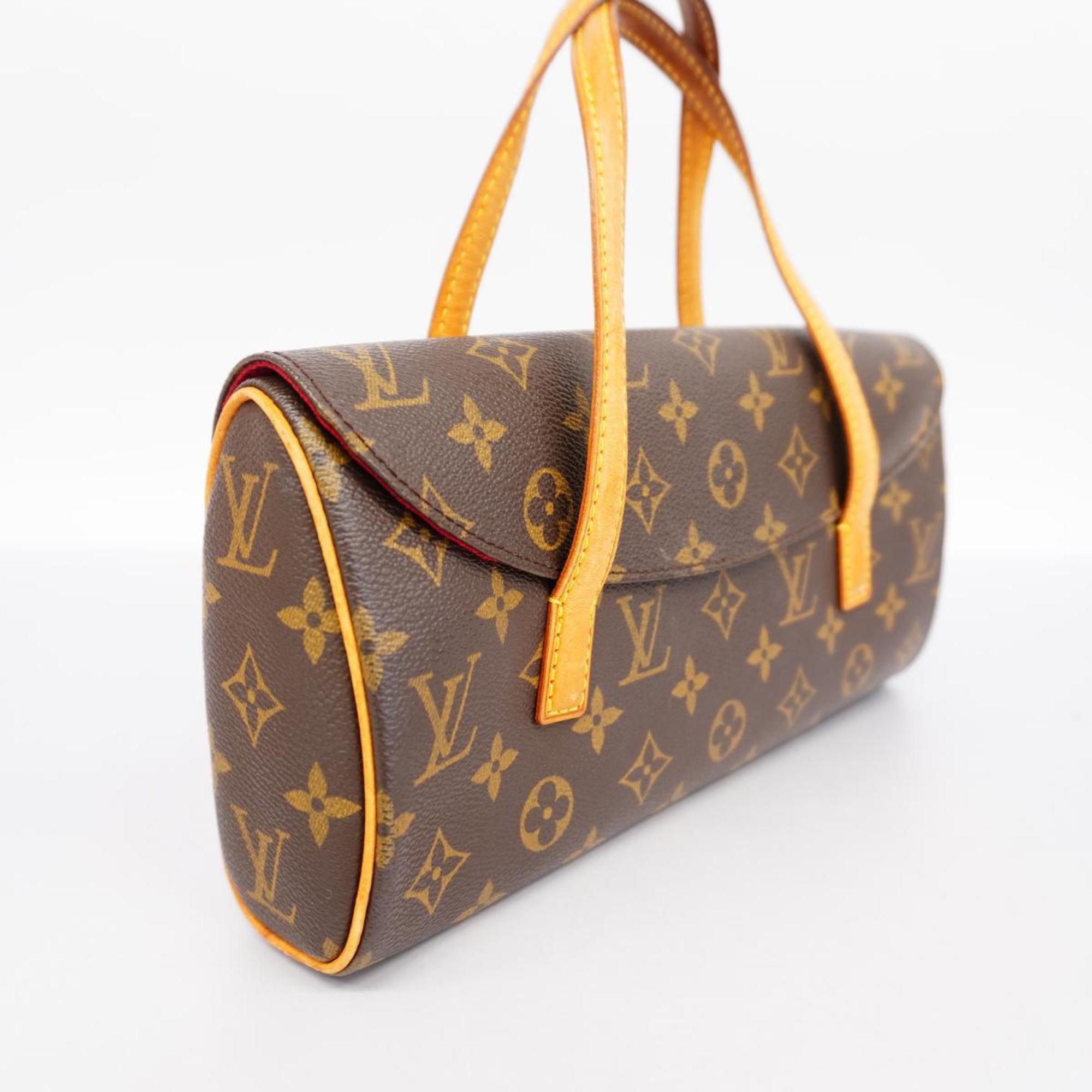 Louis Vuitton Handbag Monogram Sonatine M51902 Brown Ladies