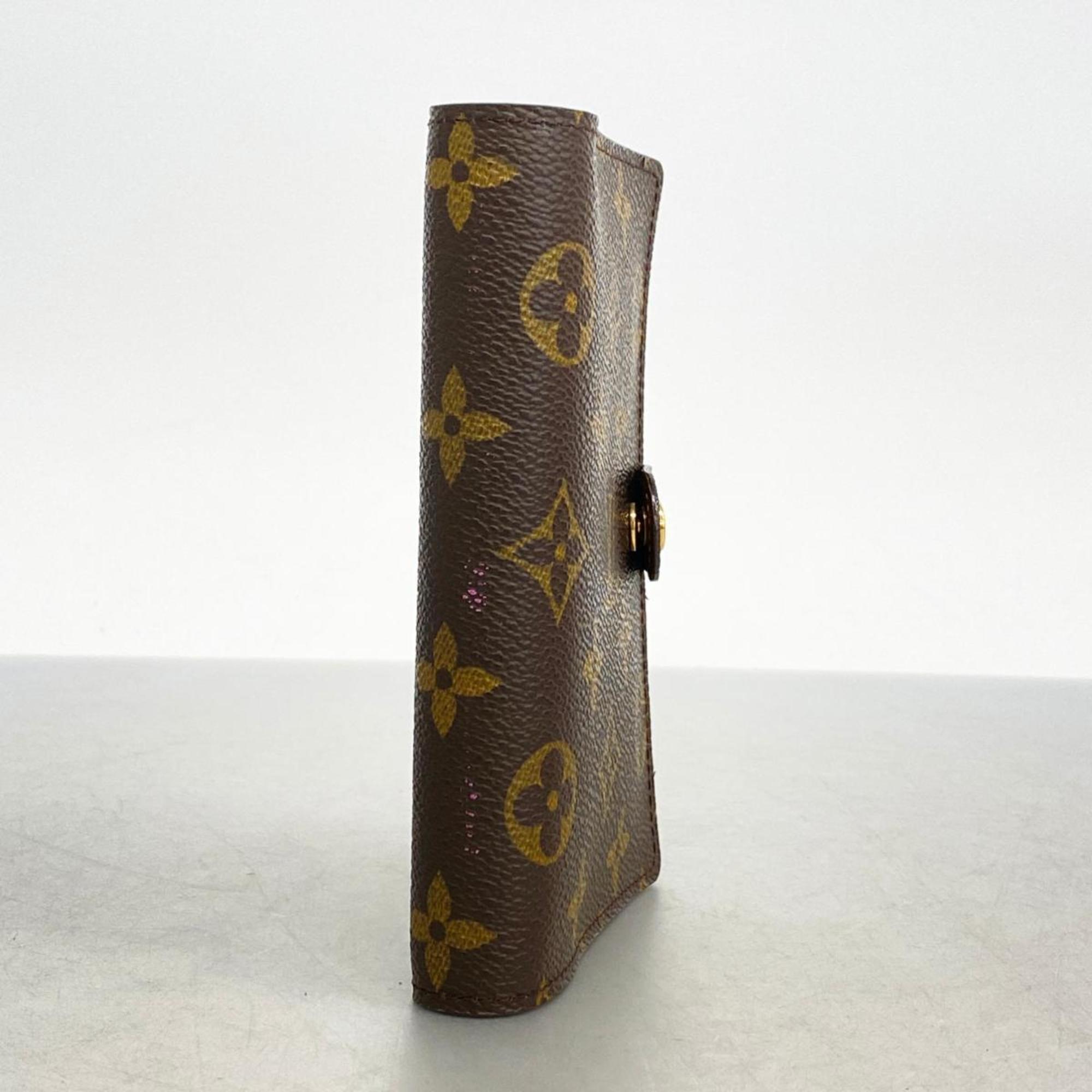 Louis Vuitton Notebook Cover Monogram Agenda PM R20005 Brown Men's Women's