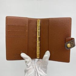 Louis Vuitton Notebook Cover Monogram Agenda PM R20005 Brown Men's Women's