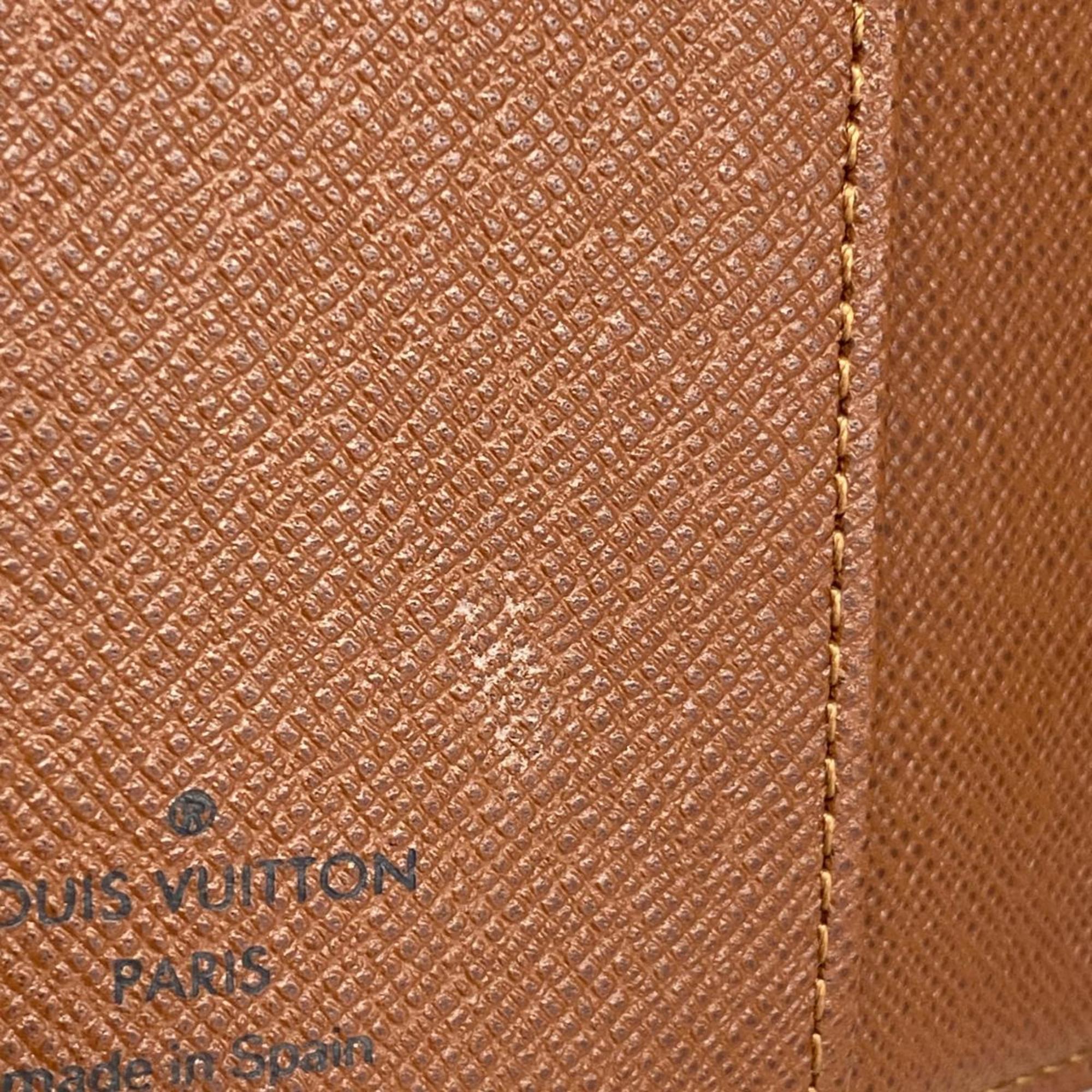 Louis Vuitton Notebook Cover Monogram Agenda PM R20005 Brown Men's Women's