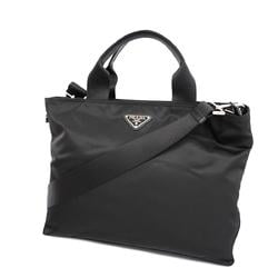 Prada handbag nylon black ladies