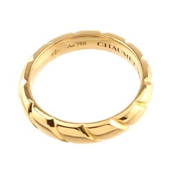 Chaumet Torsade #52 Ring K18 YG Yellow Gold 750