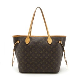 LOUIS VUITTON Louis Vuitton Monogram Neverfull MM Tote Bag Shoulder M40156