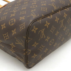 LOUIS VUITTON Louis Vuitton Monogram Neverfull MM Tote Bag Shoulder M40156