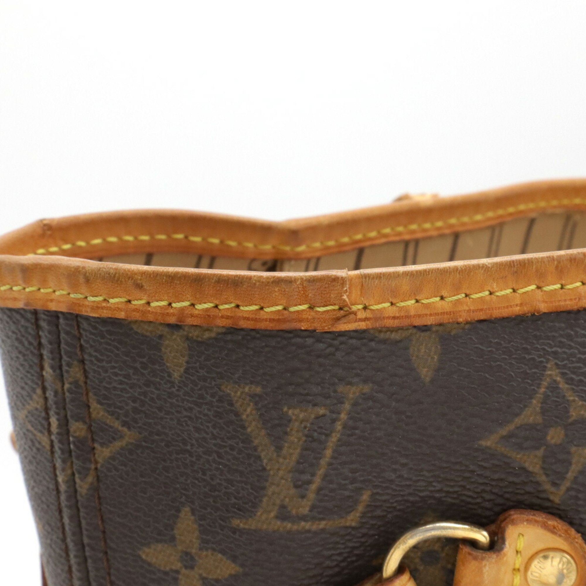 LOUIS VUITTON Louis Vuitton Monogram Neverfull MM Tote Bag Shoulder M40156