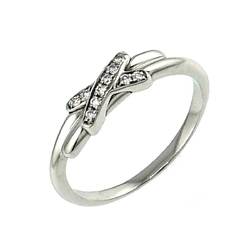 CHAUMET Jeux de Liens #47 Ring Diamond K18WG White Gold 750