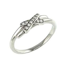 CHAUMET Jeux de Liens #47 Ring Diamond K18WG White Gold 750