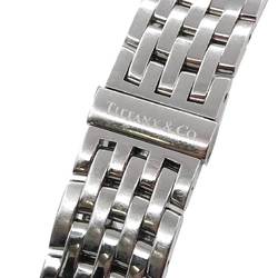 Tiffany & Co. Mark Coupe Ladies Watch Date Silver Quartz