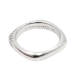 Tiffany & Co. Square Cushion Ring Size 10 Diamond K18 WG White Gold 750