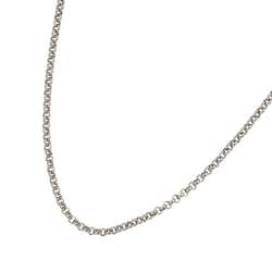 Chopard Chain Necklace 42cm K18 WG White Gold 750