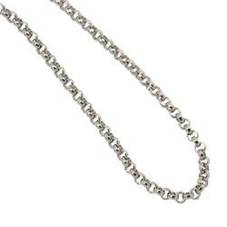 Chopard Chain Necklace 42cm K18 WG White Gold 750