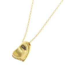 Tiffany & Co. Full Heart Necklace 41cm K18 YG Yellow Gold 750