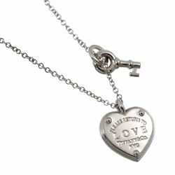 Tiffany & Co. Return to Love Heart Tag Key Necklace 47cm Silver 925 SV