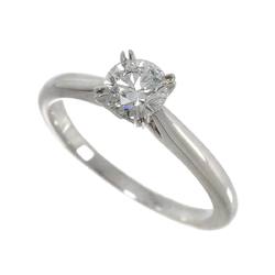 Harry Winston HARRY WINSTON Round Solitaire Diamond 0.56ct D/VS1/3EX Size 9.5 Ring Pt Platinum Certificate