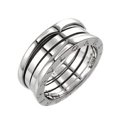 BVLGARI B-ZERO1 3-Band #60 Ring, K18 WG White Gold 750, Ring