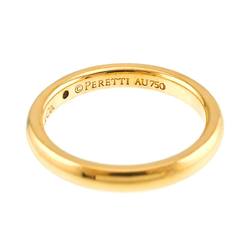 Tiffany & Co. Stacking Band Size 10 Ring Diamond 1P K18 YG Yellow Gold 750