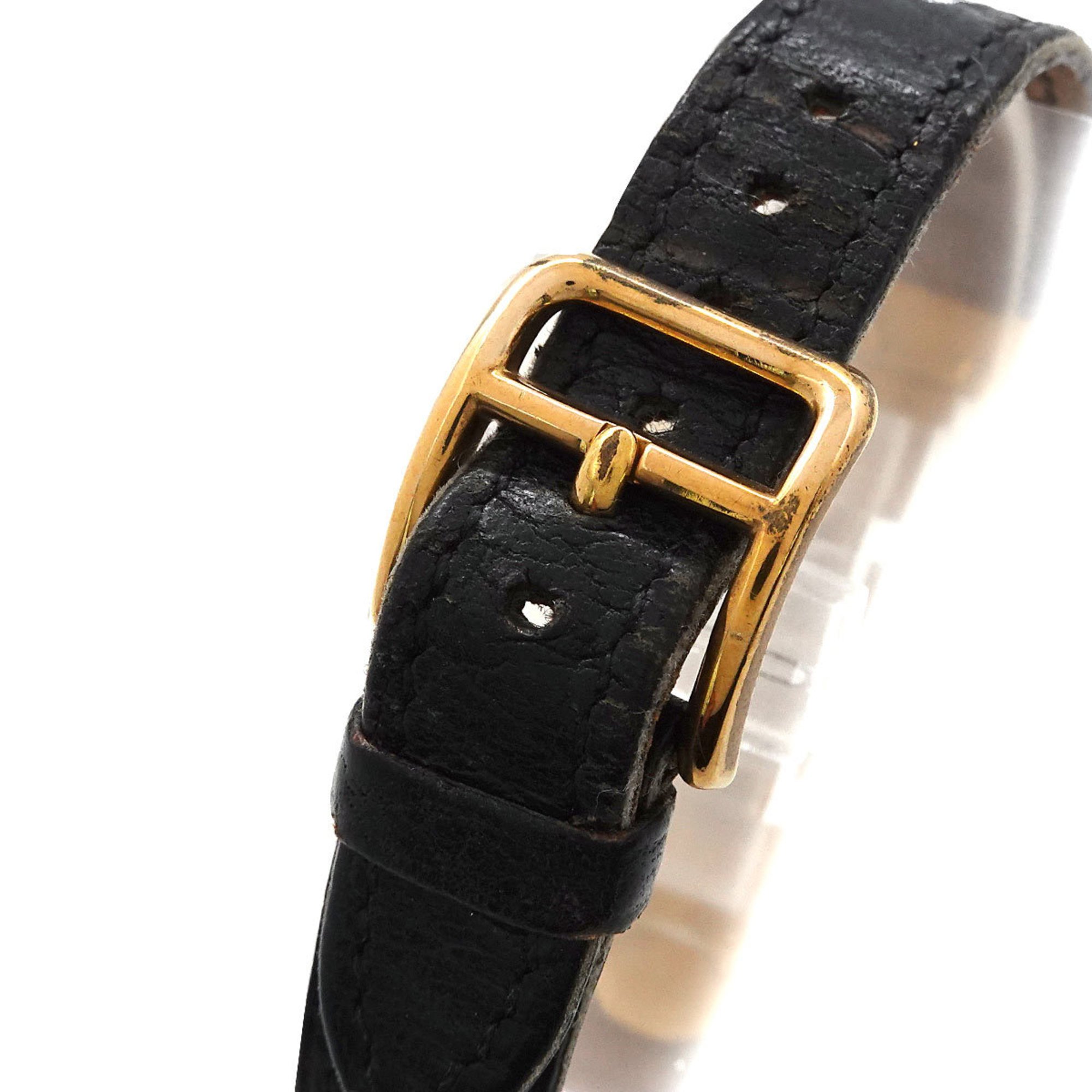 Hermes Kelly Watch Women's Black Quartz Cadena