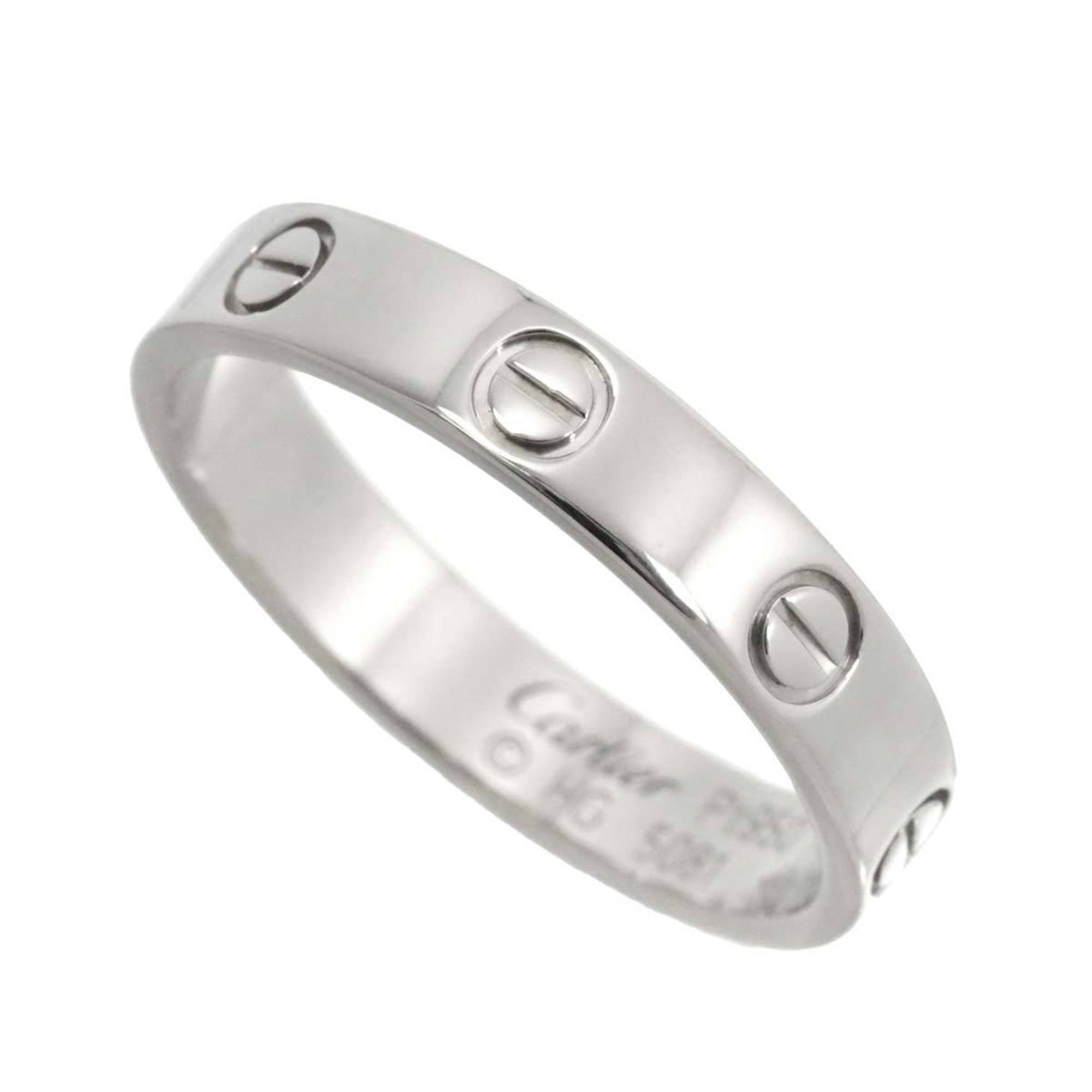 Cartier Love #57 Ring Pt Platinum Mini