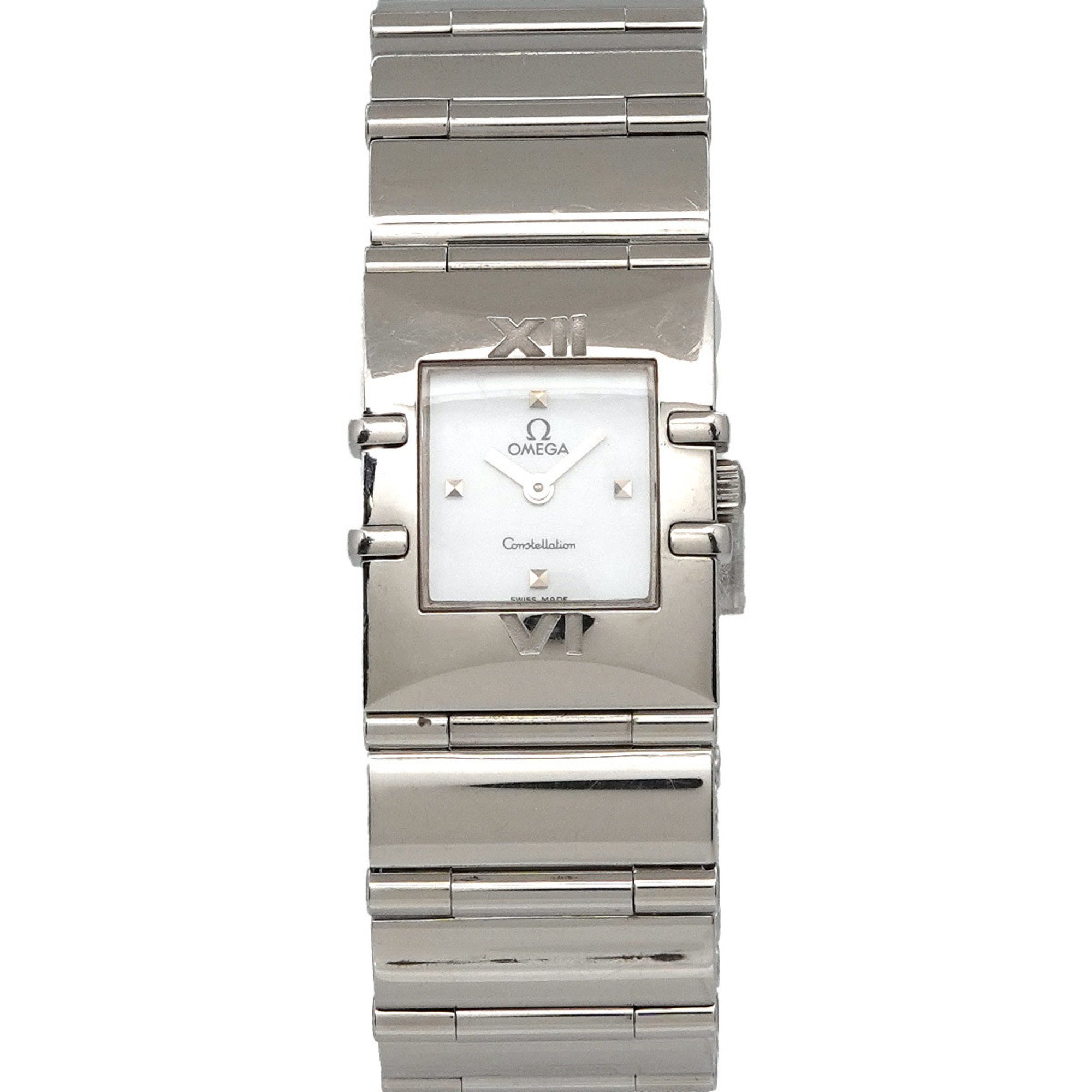 OMEGA Constellation Cale 1521 71 Ladies' Watch White Shell Quartz