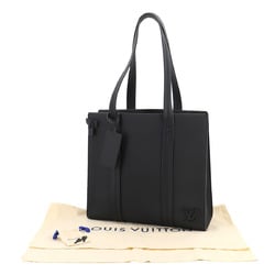 Louis Vuitton Aerogram Takeoff Leather Black M57308 RFID Tote