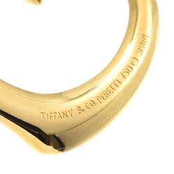 Tiffany & Co. Heart 22mm Necklace 41cm K18 YG Yellow Gold 750 Open