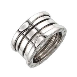 BVLGARI B-ZERO1 4-Band #50 Ring, K18 WG White Gold 750, Ring