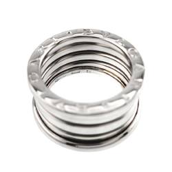 BVLGARI B-ZERO1 4-Band #50 Ring, K18 WG White Gold 750, Ring