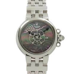 TUDOR Clair De Rose 35400 Ladies Watch Date Black Shell Automatic Self-Winding