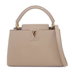 LOUIS VUITTON Capucines MM 2way Hand Shoulder Bag Taurillon Leather Galle M42253 RFID