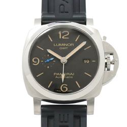 Panerai Luminor 1950 3 Days GMT PAM01320 Men's Watch Date Black Power Reserve Automatic Self-Winding