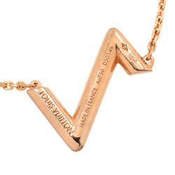 LOUIS VUITTON LV Volt Upside Down Necklace 45cm K18 PG Pink Gold 750