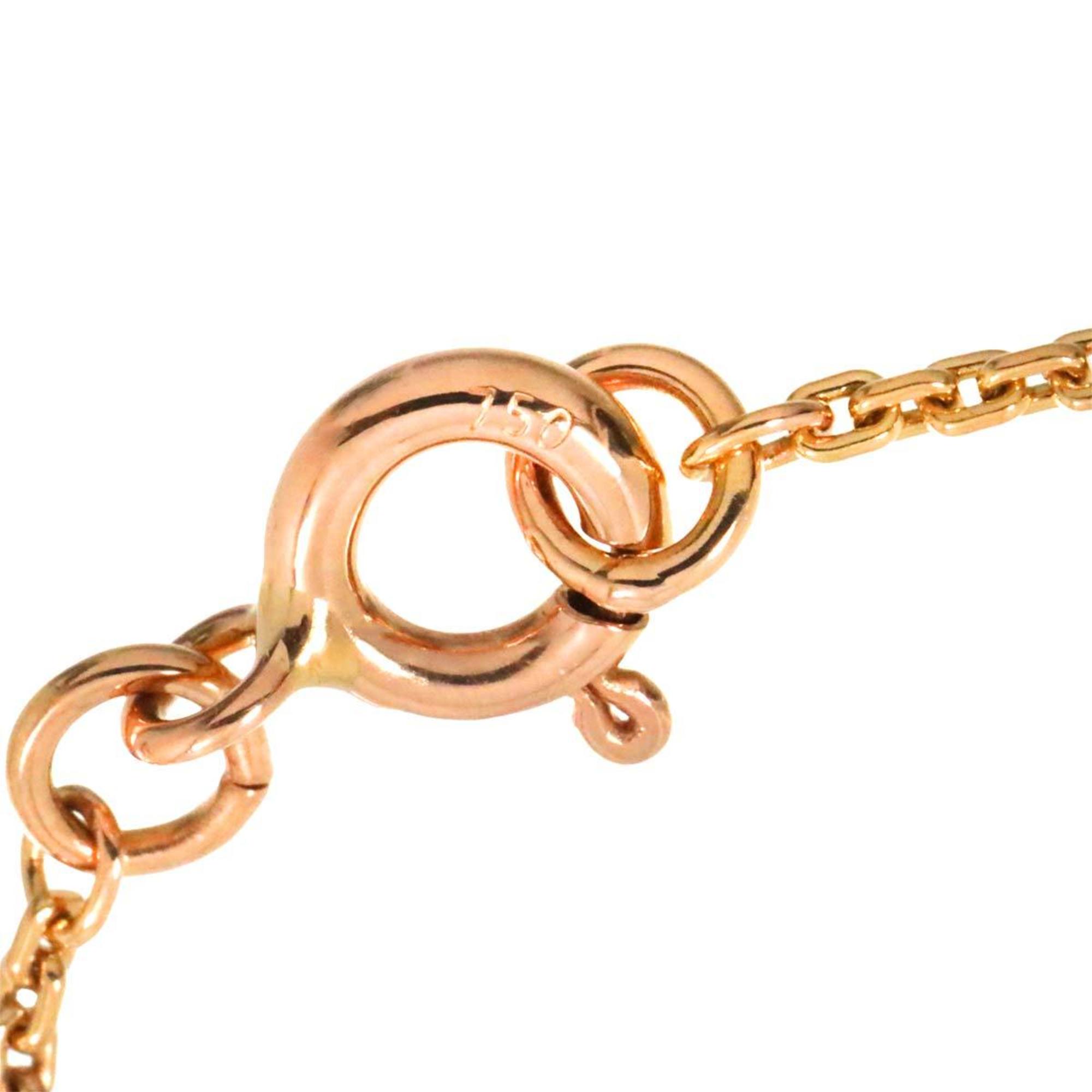 LOUIS VUITTON LV Volt Upside Down Necklace 45cm K18 PG Pink Gold 750