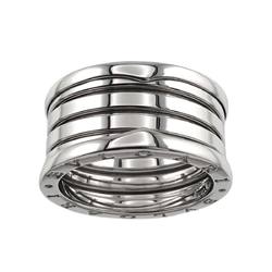 BVLGARI B-ZERO1 4-Band #59 Ring, K18 WG White Gold 750, Ring