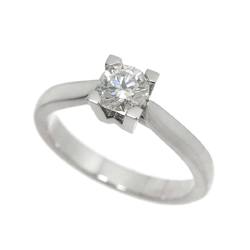 Harry Winston HARRY WINSTON Diamond 0.50ct F/VVS2/EX Size 10 HW Pt Platinum Ring Certificate