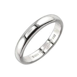 Tiffany & Co. Forever Ring, size 9, width 3mm, platinum, Ring