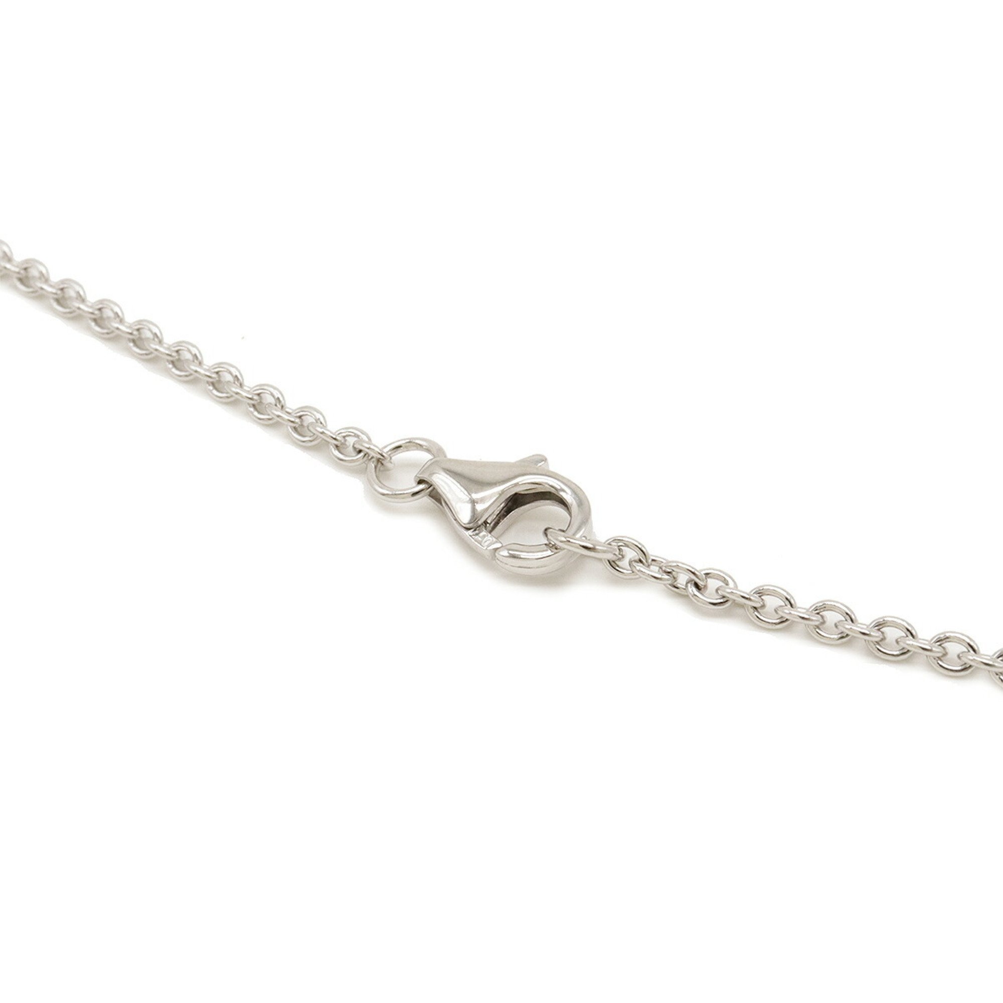 Cartier Baby Love Necklace LOVE LΘVE Pendant K18WG 750WG White Gold B7212500