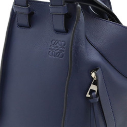 LOEWE Hammock Bag Small Handbag Shoulder 6WAY Leather Navy