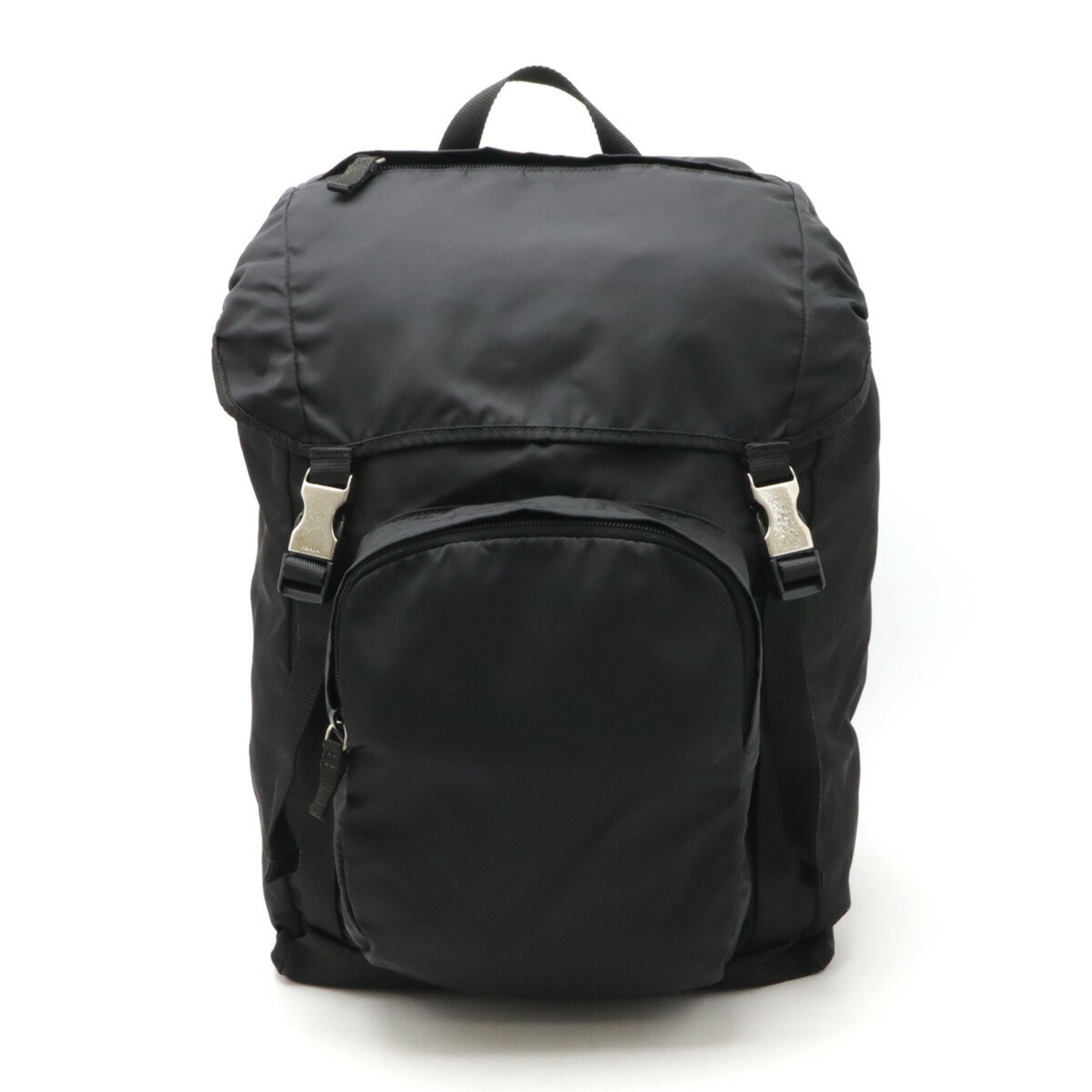 PRADA Prada Backpack Daypack Nylon NERO Black V135