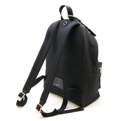 SAINT LAURENT PARIS YSL Yves Saint Laurent City Backpack Rucksack Nylon Leather Black 534967