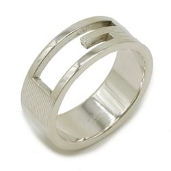 GUCCI Gucci Branded G Ring Finger Ag925 SV925 Silver #20 Japanese Size Actual Approx. 19.5 032661 09840 8106