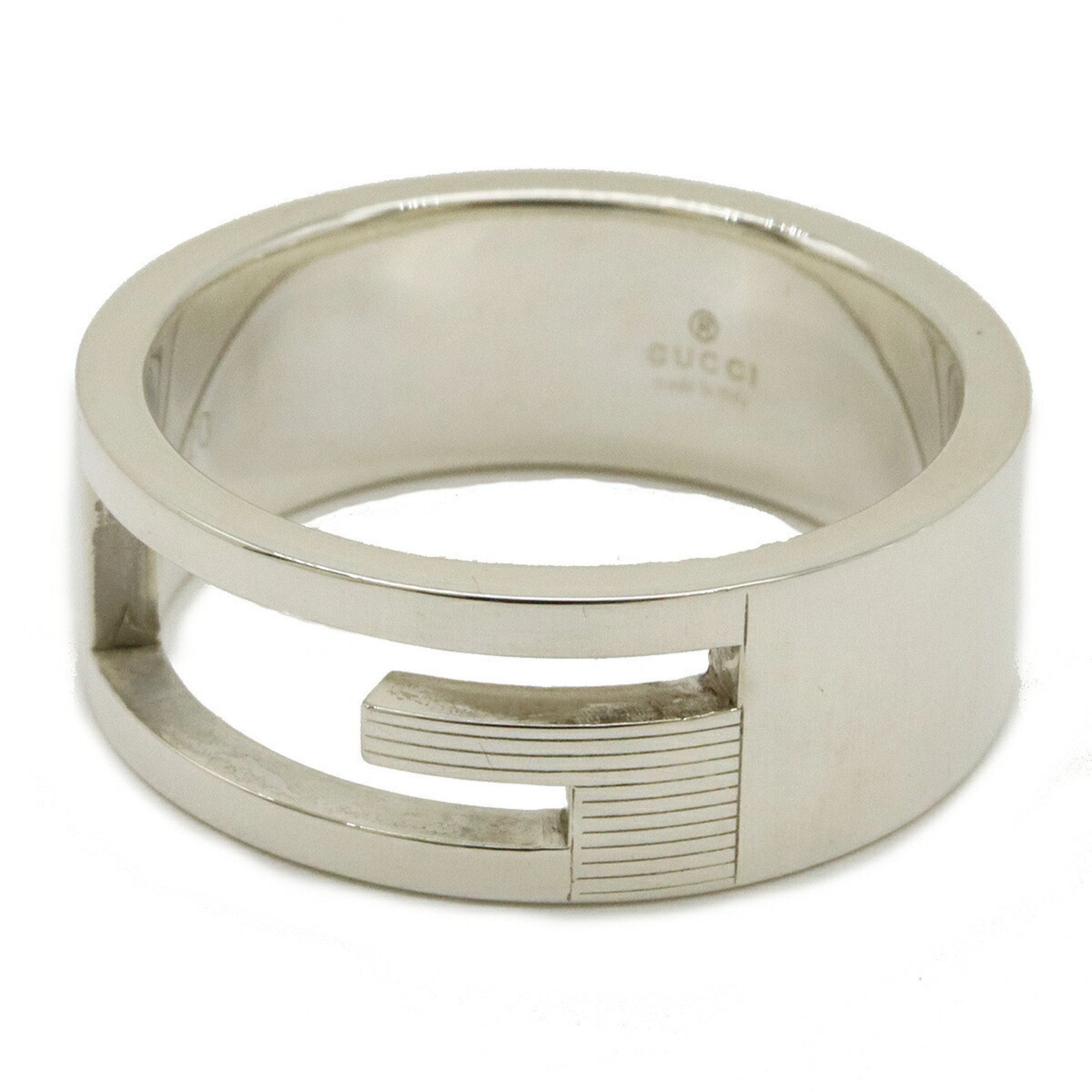 GUCCI Gucci Branded G Ring Finger Ag925 SV925 Silver #20 Japanese Size Actual Approx. 19.5 032661 09840 8106