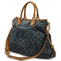 LOUIS VUITTON Louis Vuitton Monogram Denim Neo Cavi GM Tote Bag Handbag Shoulder Blue M95350