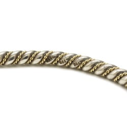 TIFFANY&Co. Tiffany Twist Bangle Bracelet SV925 Silver 750YG Yellow Gold