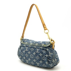 LOUIS VUITTON Louis Vuitton Monogram Denim Pretty Handbag Bag Blue M95050